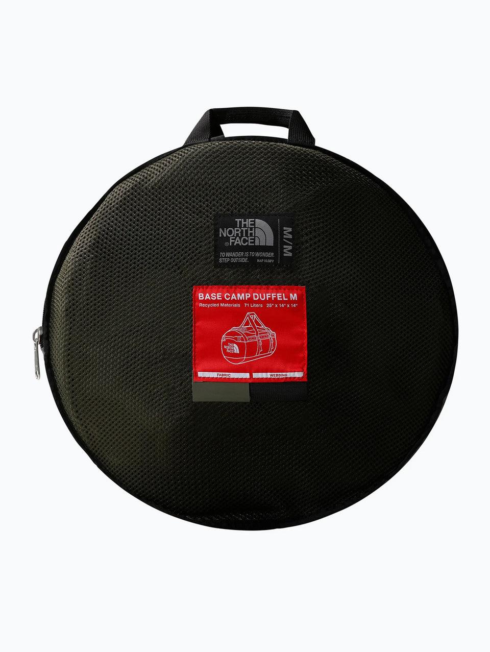 THE NORTH FACE Borsone in Nylon Misura M Verde Spedizione Gratuita