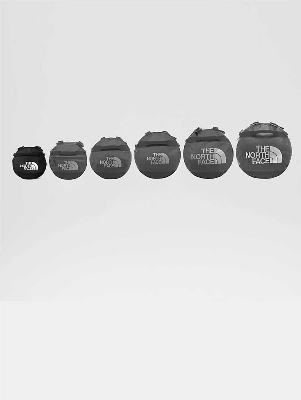 THE NORTH FACE Borsone in Nylon Laminato XS Nero Pezzi Unici