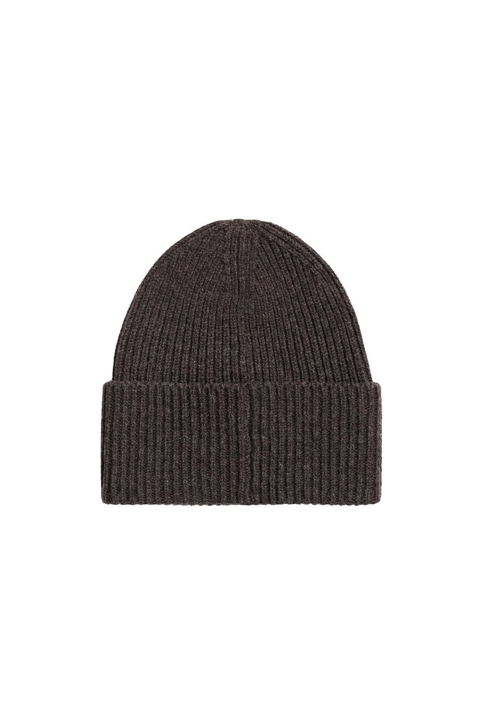 NORSE PROJECTS Capello Beanie in Lana Merinos Marrone 2025
