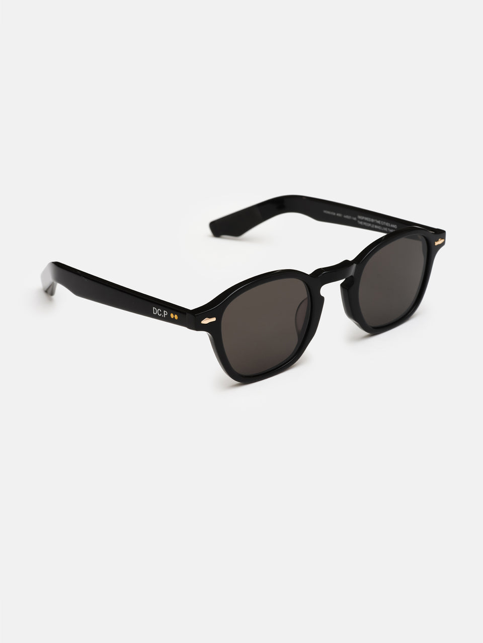 DISTRICT PEOPLE Occhiali da Sole Mong Kok Nero/Grigio Negozi Online