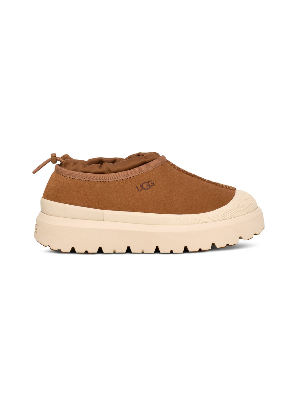UGG Mocassini Tasman Impermeabili Castagna/Bianco Sottocosto