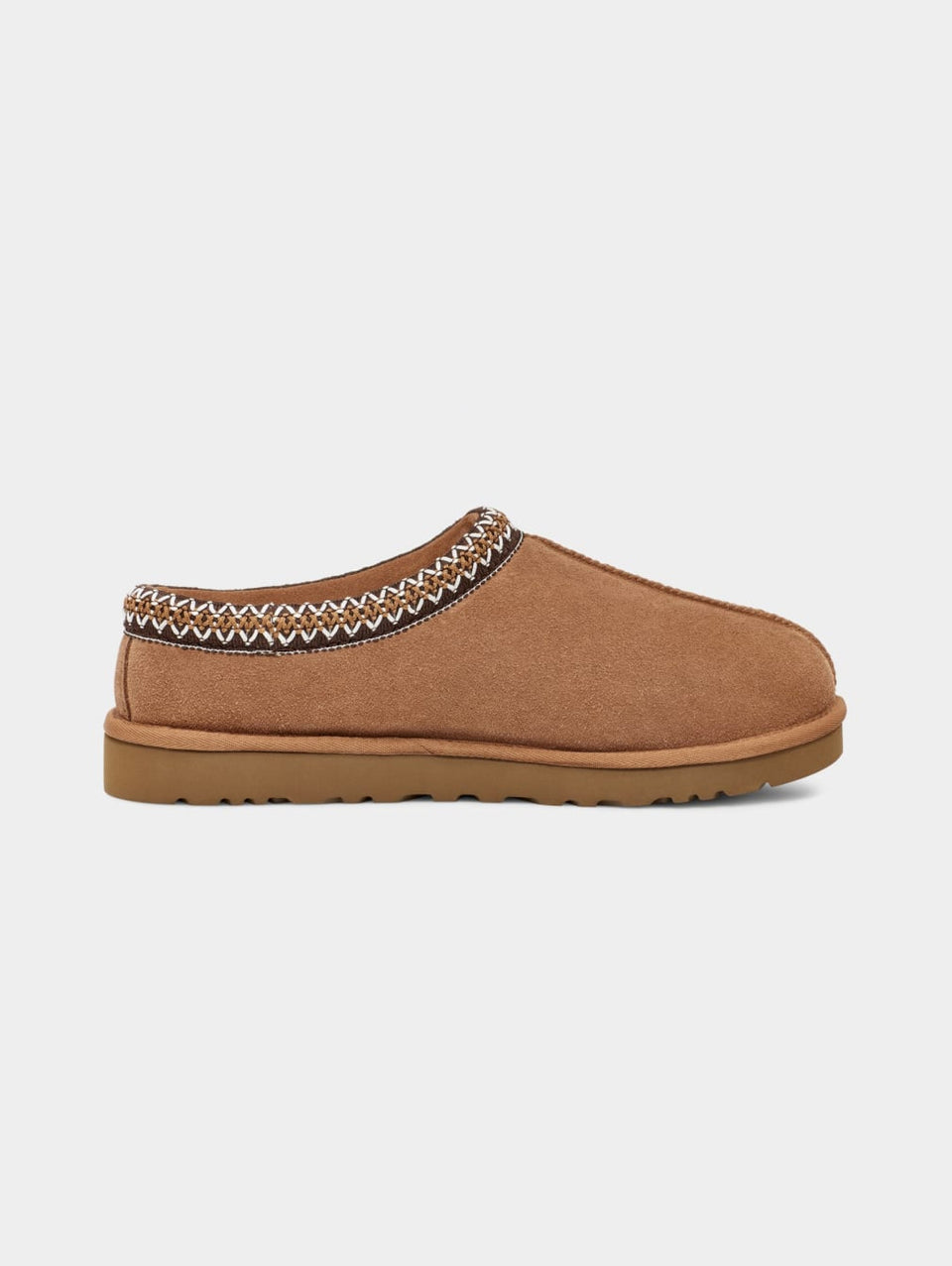 UGG Ciabatte in Camoscio Tasman da Uomo Castagna Saldi Di Fabbrica