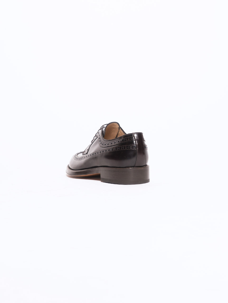 SEBOY'S Stringata con Lavorazione Brogue Longwing Marrone In Linea