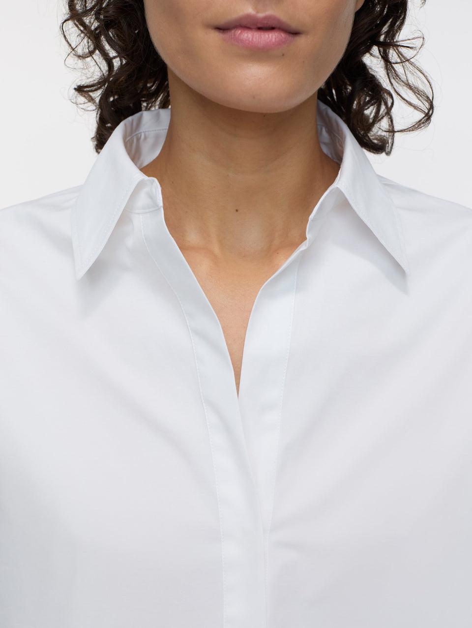 CLOSED Blusa con Scollo a Tunica Bianco 2025
