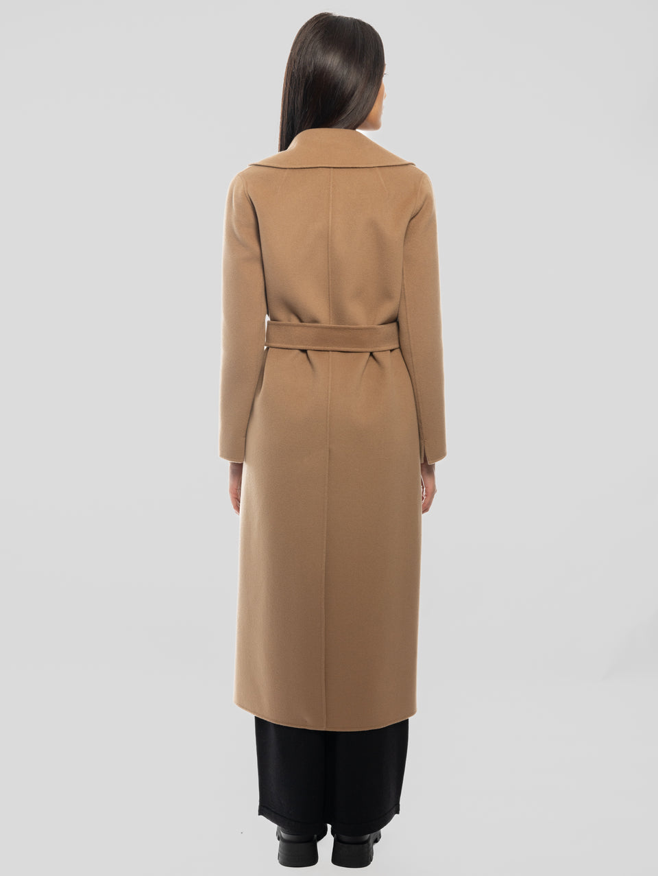 MAX MARA Cappotto Lungo a Vestaglia Poldo Cammello Vendita Economica