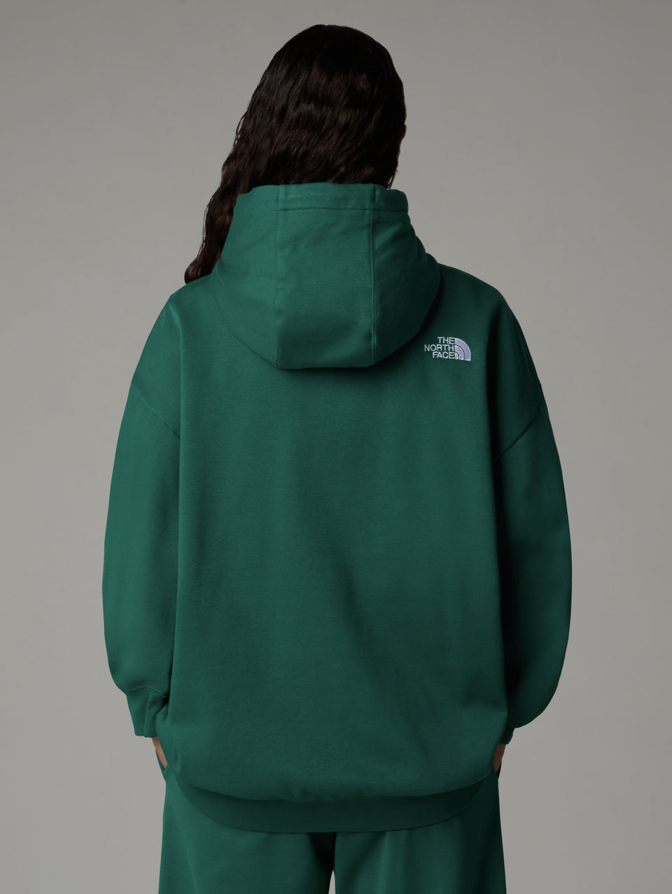 THE NORTH FACE Felpa con Cappuccio Oversize Verde Offerta per la Festa della Mamma