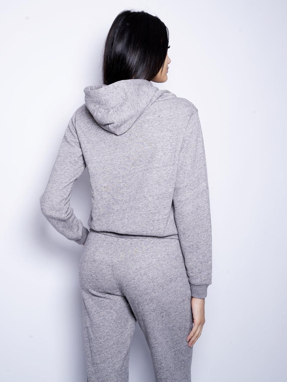 RALPH LAUREN Felpa con Cappuccio in Cotone Loopback Grigio Nuovi prodotti