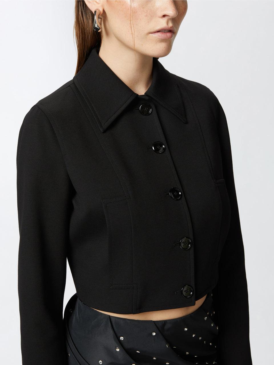 PINKO Giacca Cropped Punto Stoffa Nero Ultimi due giorni