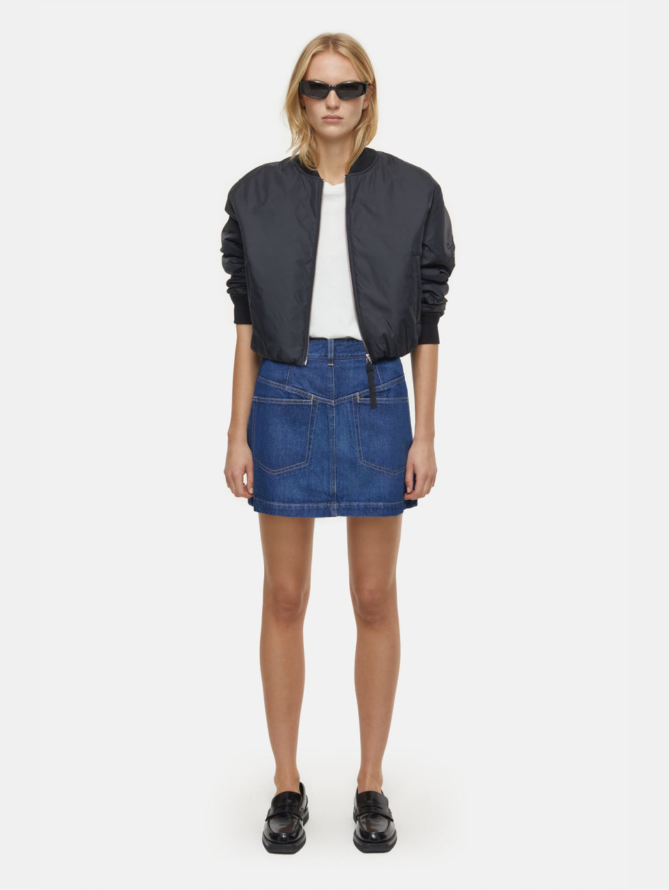 CLOSED Gonna Corta in Denim Blu Italy