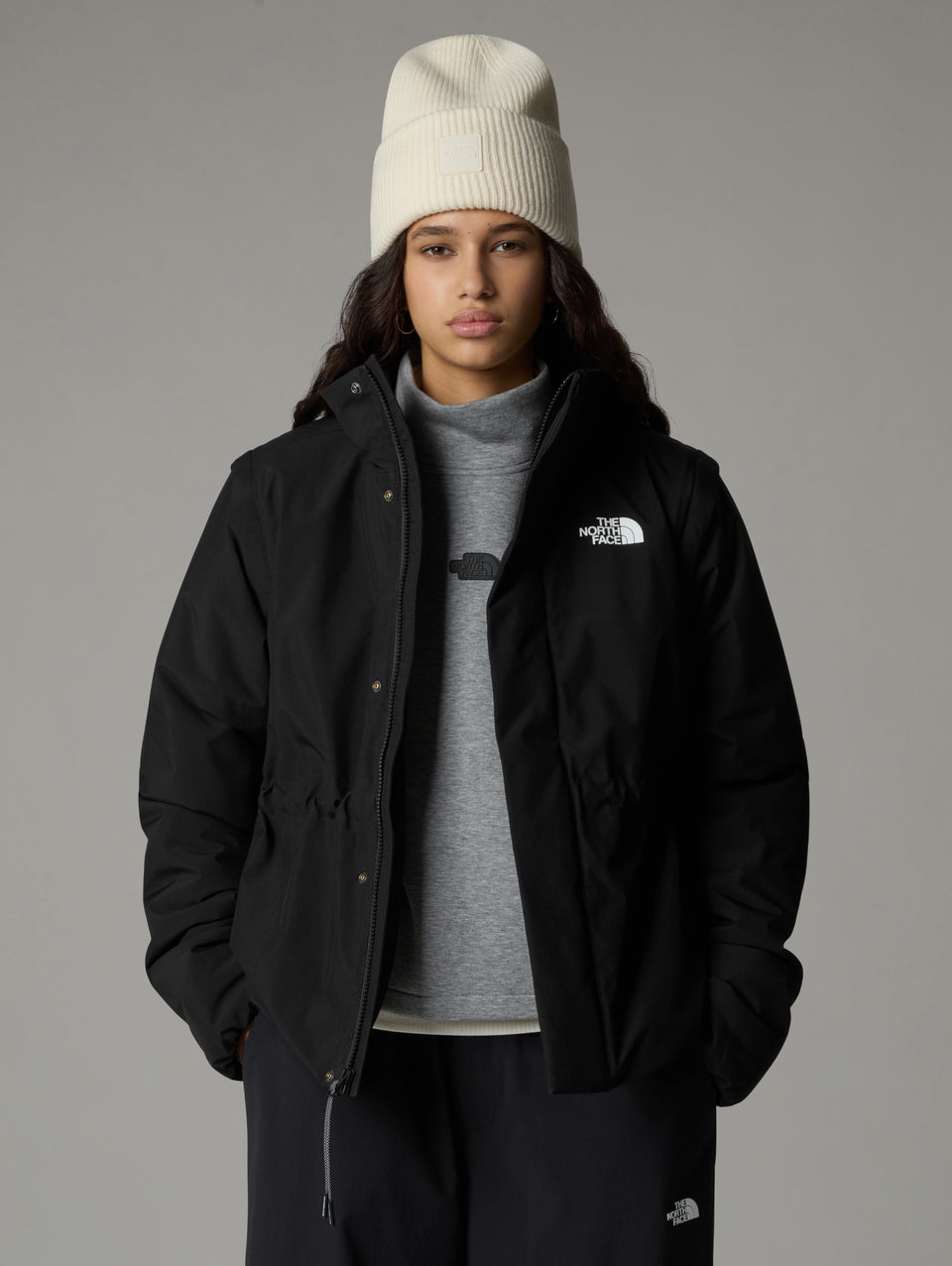 THE NORTH FACE Giacca Convertibile Imbottita Nero Shopping Online
