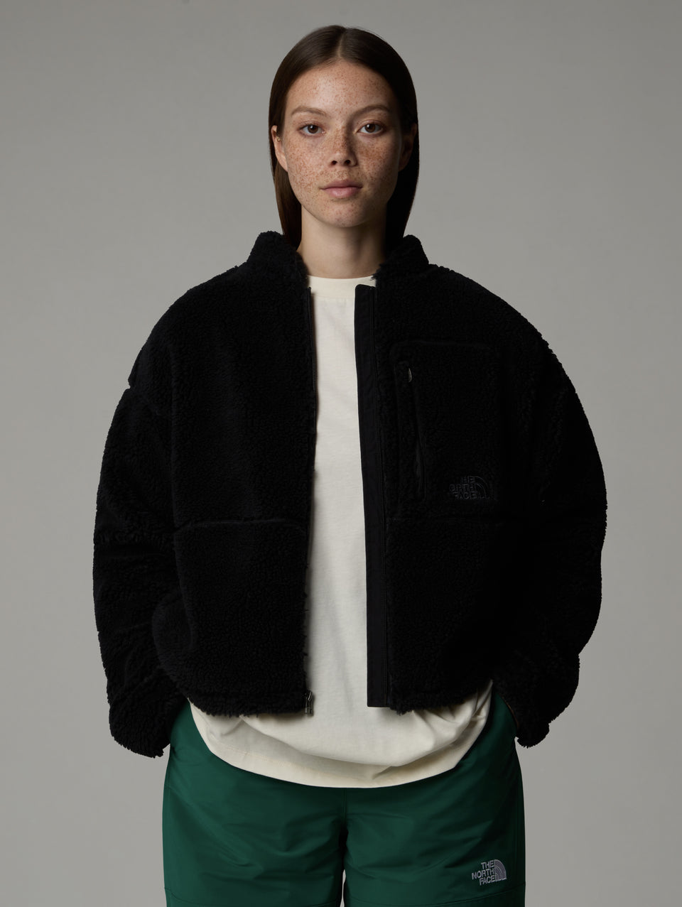 THE NORTH FACE Pile Extreme Donna a Pelo Lungo Nero Sconto