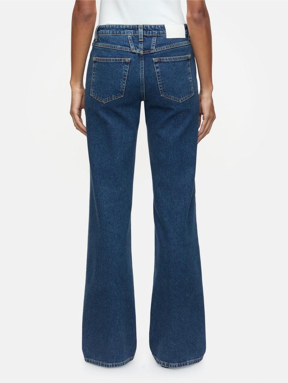 CLOSED Jeans Slim Fit Gamba Svasata Blu Indaco Vendite Flash