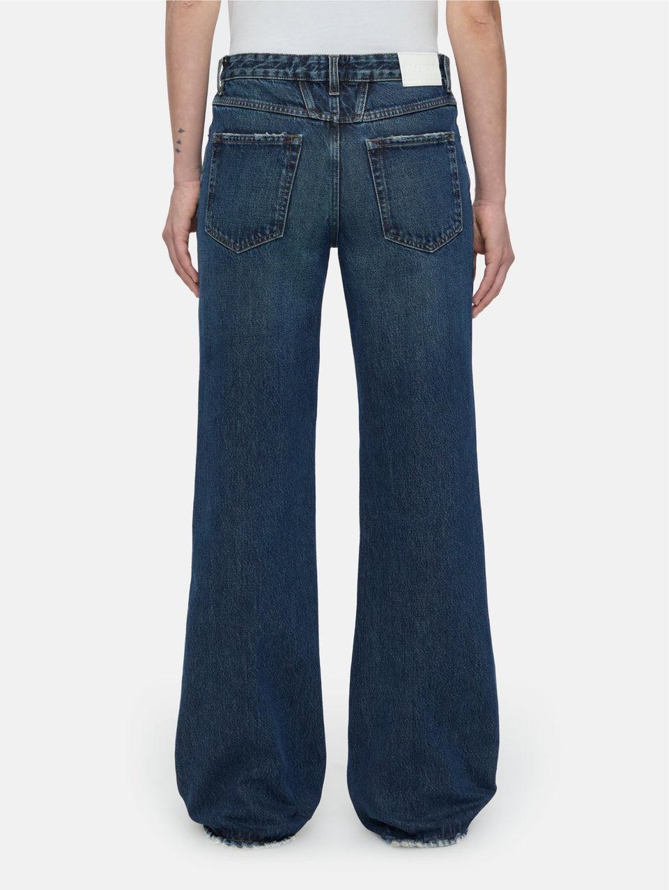 CLOSED Jeans Slim Rigido con Vita Bassa Blu In Saldo