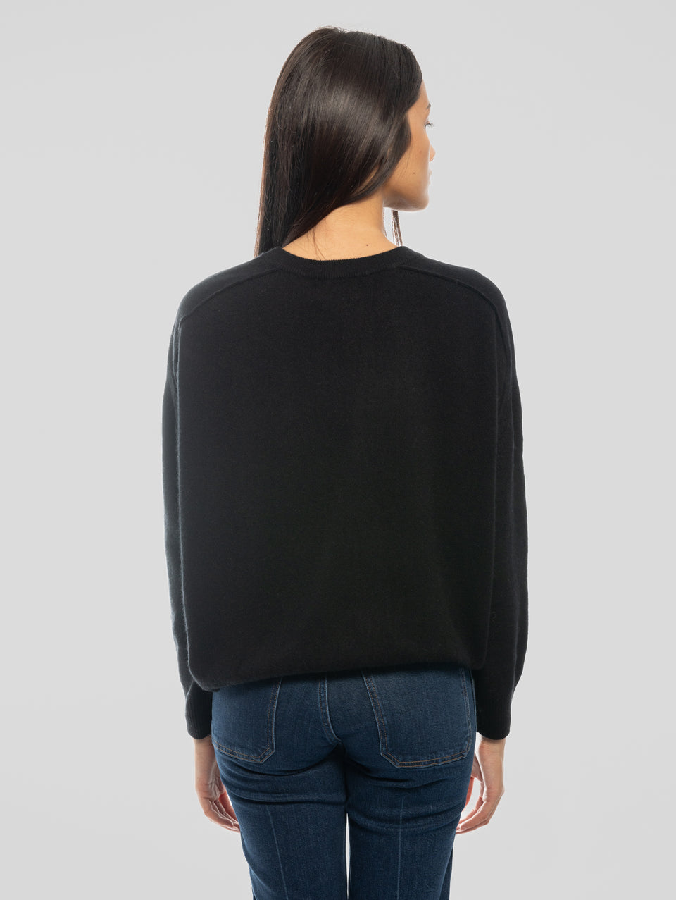 NOTSHY Maglia Girocollo Cropped Nero Shopping online