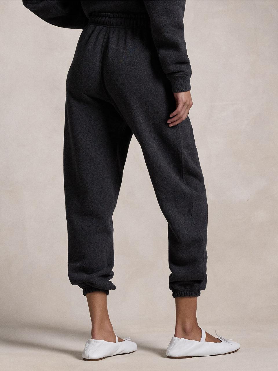 RALPH LAUREN Pantaloni da Jogging con Elastico Nero Offerte speciali