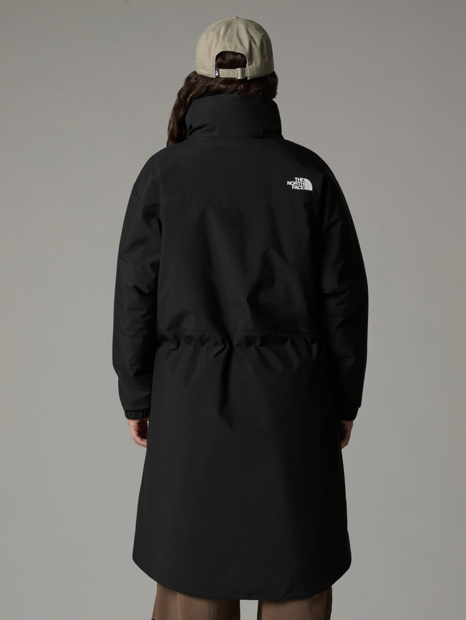 THE NORTH FACE Parka Lungo Imbottito con Cappuccio Nero Ultimi tre giorni