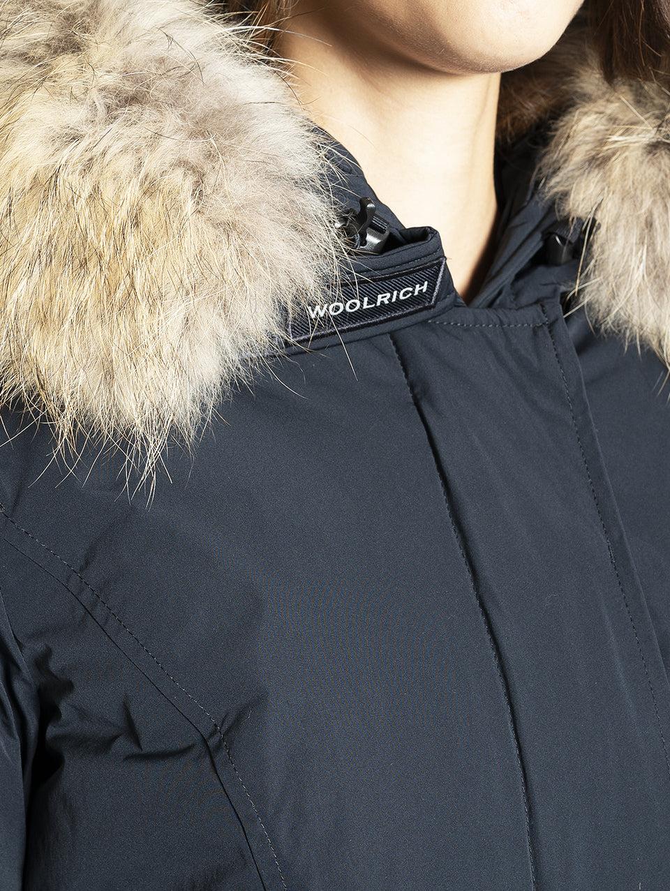 WOOLRICH Giaccone Parka in Shape Memory Blu Fino al 50% di sconto