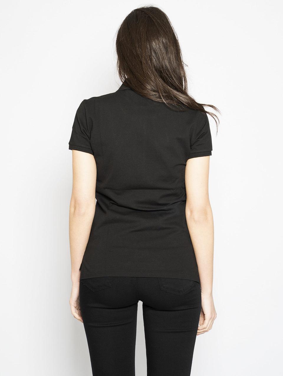RALPH LAUREN Polo Skinny Nero Discount Store per i nuovi prodotti