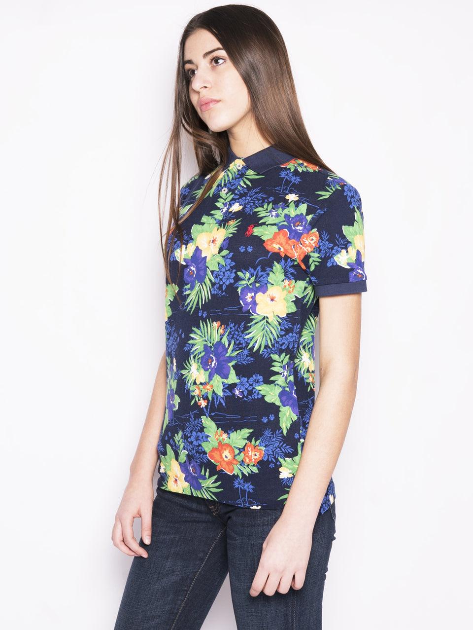 RALPH LAUREN Polo Caribbean Floreal Multicolor Enormi sconti