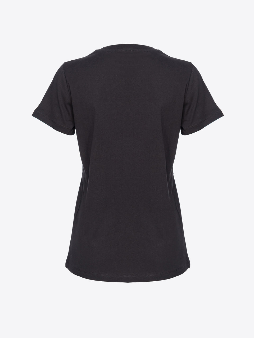 PINKO T-shirt con Logo Ricamato Nero 50% di sconto per tempo limitato