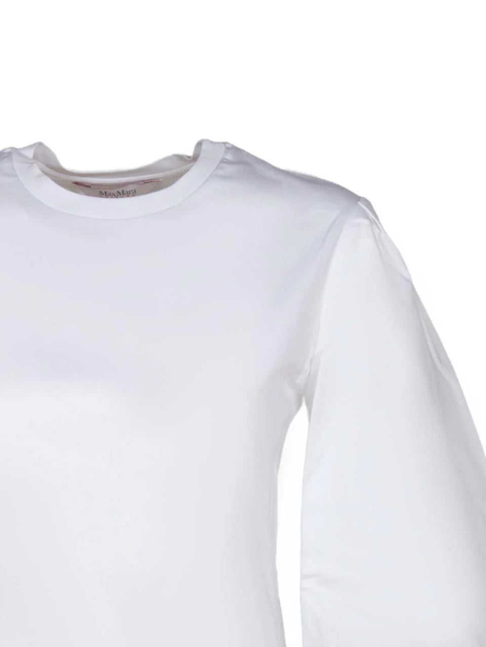 MAX MARA LEISURE T-shirt con maniche a palloncino Bianco Affare Del Giorno
