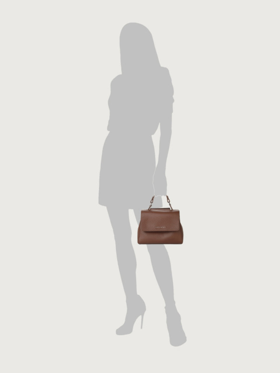 ORCIANI Borsa a Mano Mini in Pelle Carruba Online