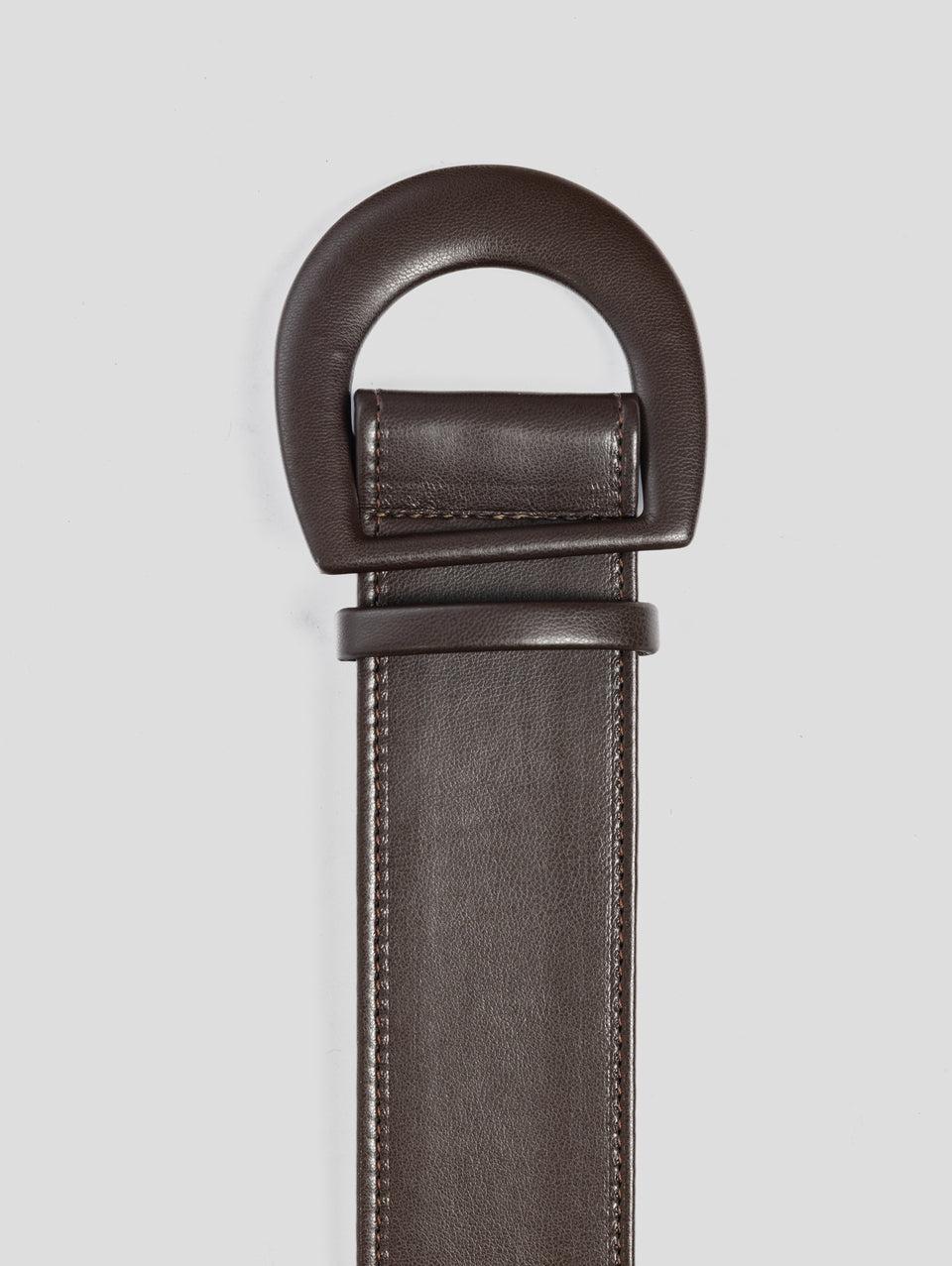 MVP WARDROBE Cintura in Pelle Spirit Cioccolato In Saldo