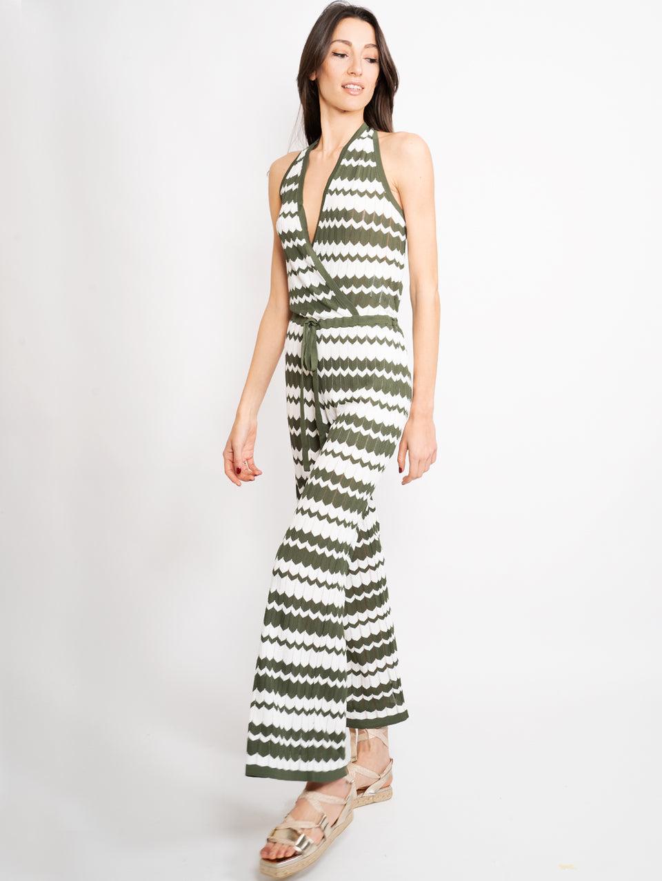 P.A.R.O.S.H. Tuta con Scollo all'Americana Verde Shopping online
