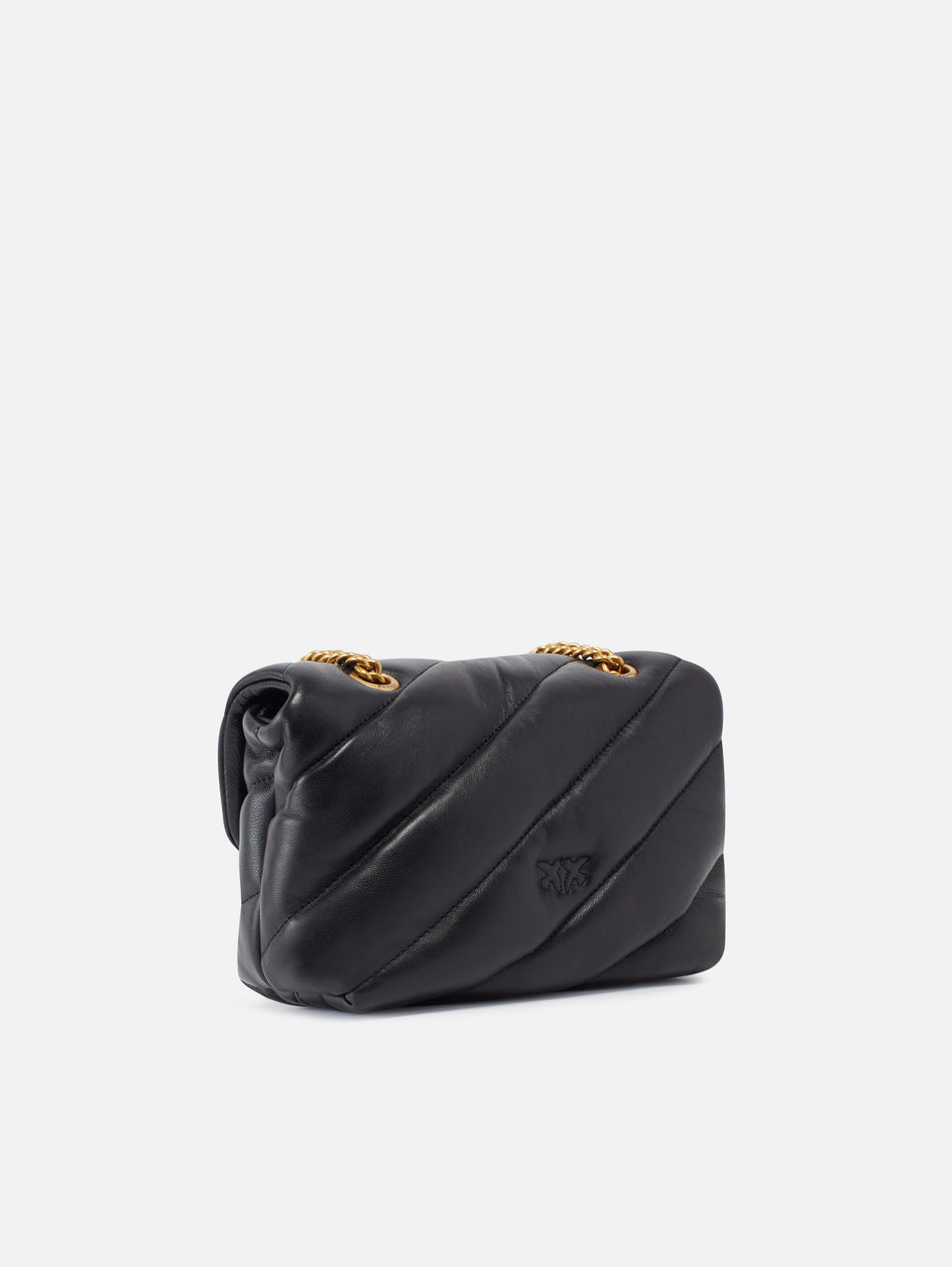 PINKO Borsa Mini in Nappa Nero Offerta esclusiva