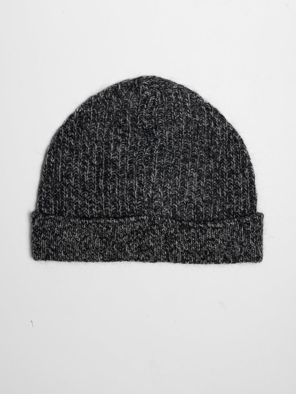 PINKO Cappello a Trecce in Misto Lana Grigio/Nero Ultimi due giorni