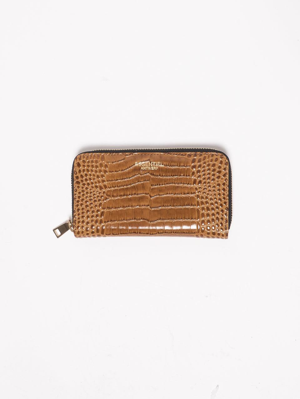 ESSENTIEL ANTWERP Portafoglio Zip-Around Marrone 2025