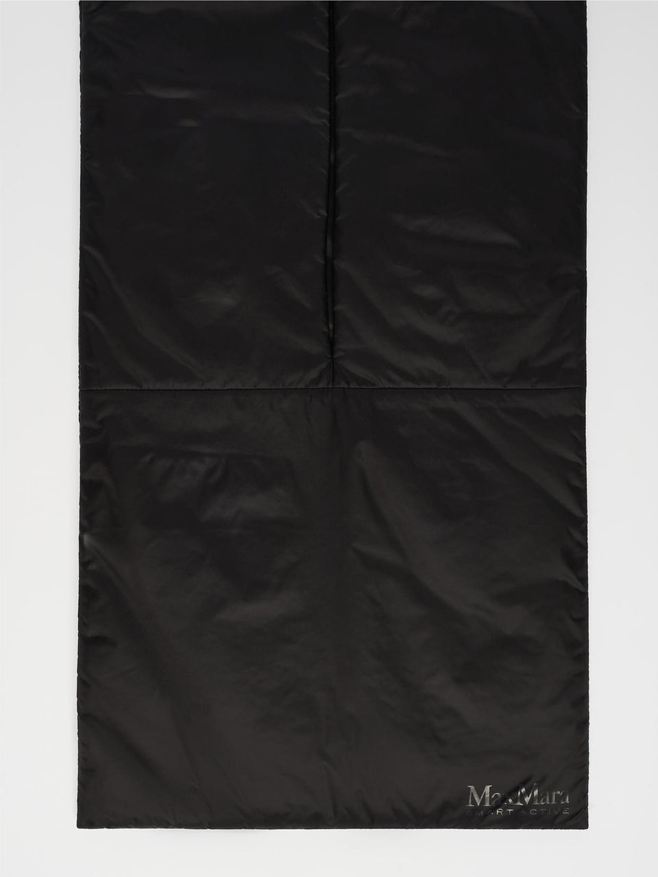 MAX MARA LEISURE Stola in Nylon con Imbottitura Luxepad Nero Italy