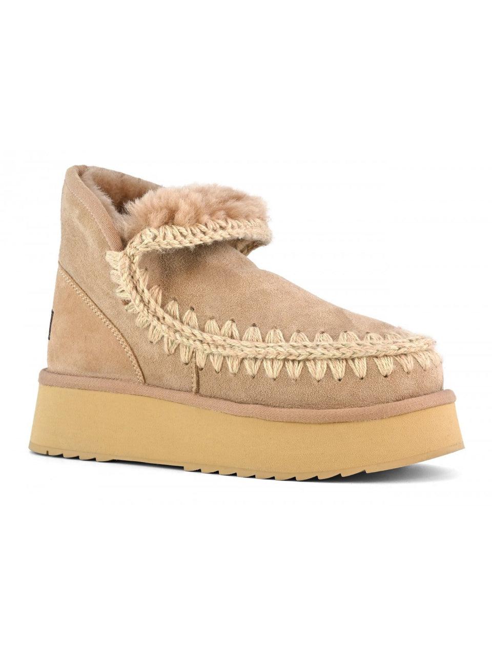 MOU Stivaletto Eskimo 18 Platform Cammello Promozione Limitata