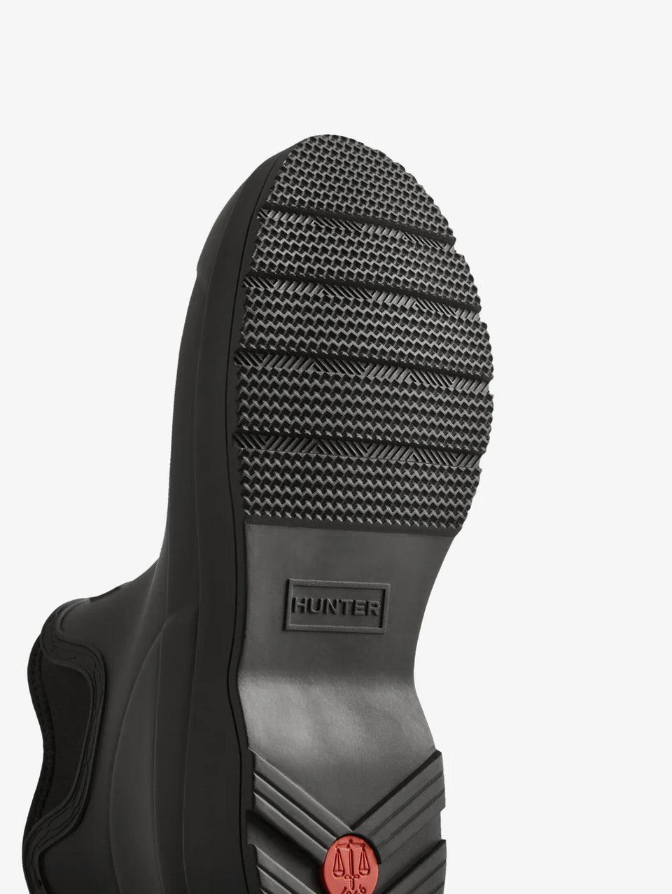 HUNTER Stivaletti Play Chelsea in Neoprene e Gonna Nero Sconto