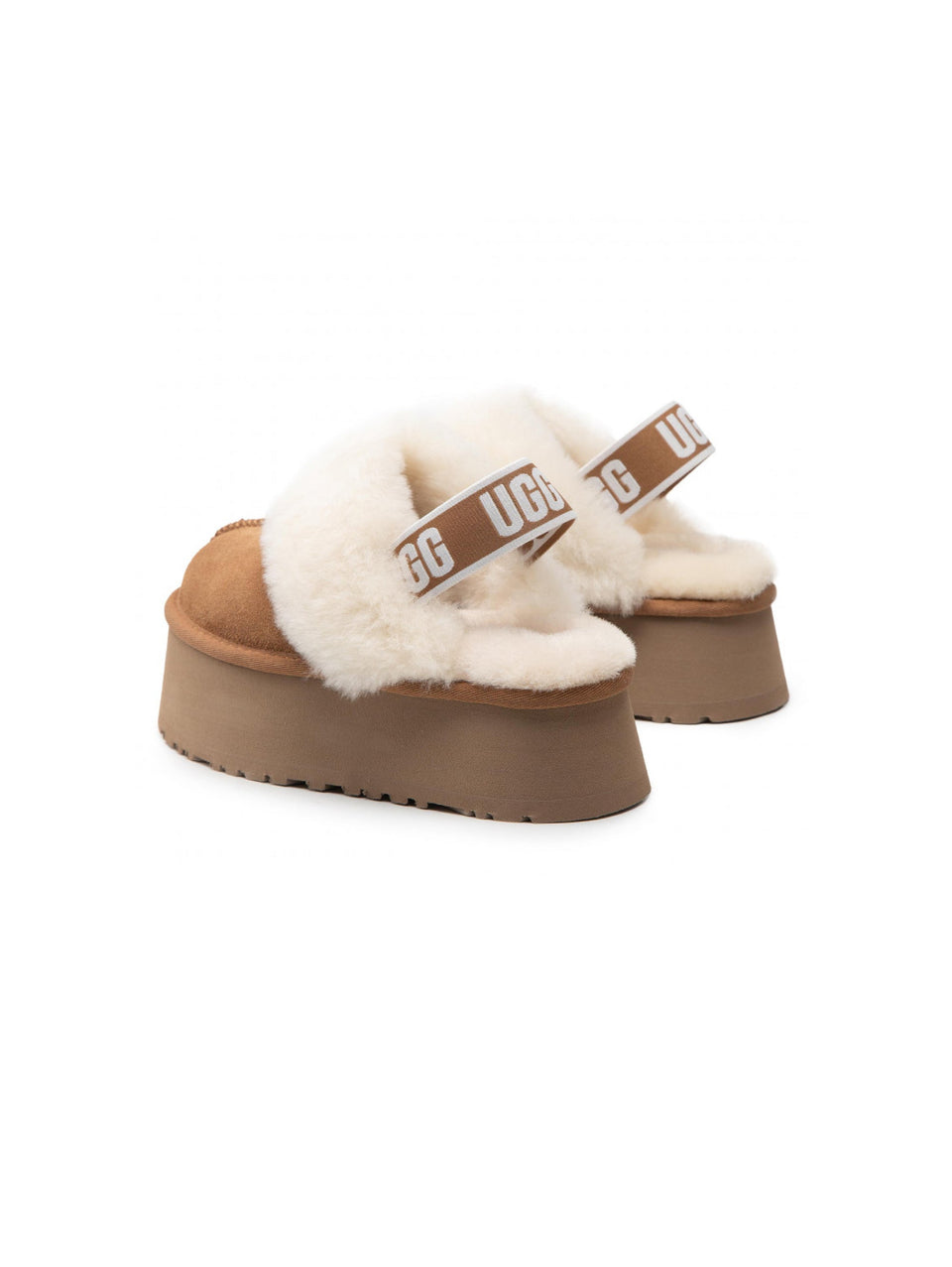 UGG Ciabatte con Elastico in Montone Castagna I Più Venduti