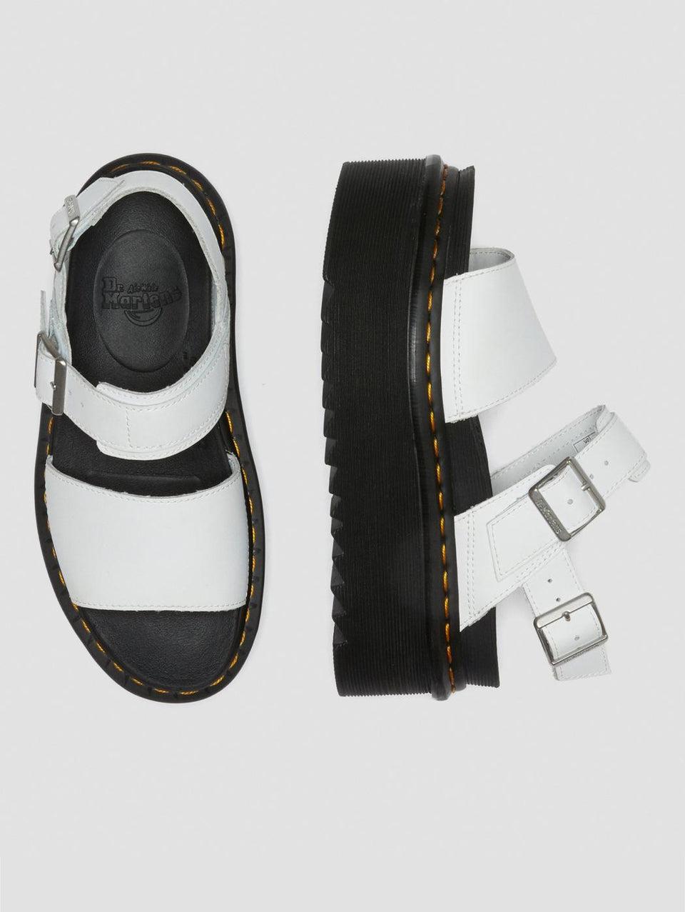 DR. MARTENS Sandali Platform Voss Quad Bianco Comprare a buon mercato