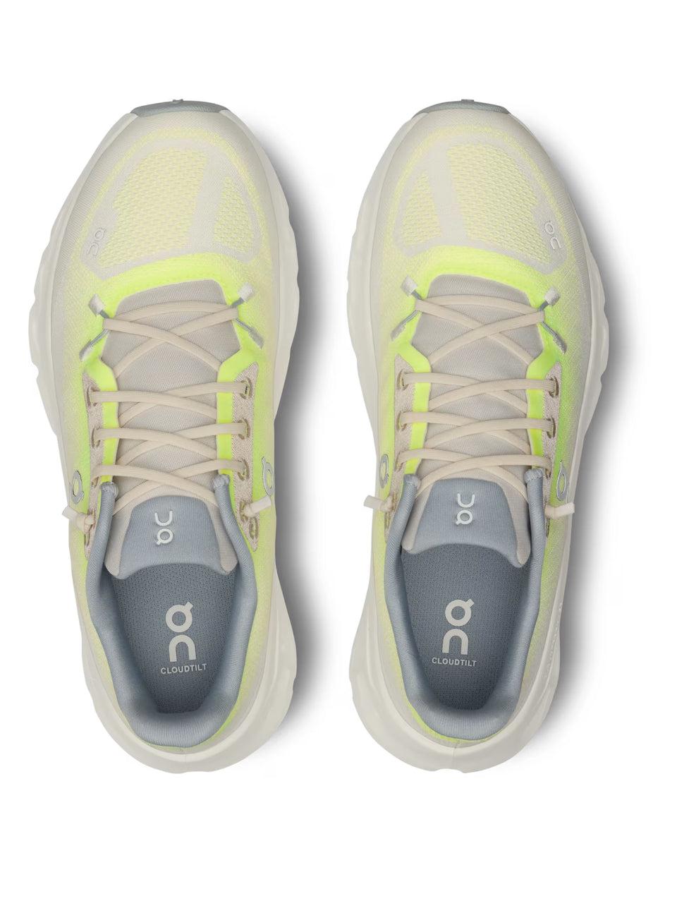 ON RUNNING Sneakers Cloudtilt da Donna Lime/Avorio Smaltimento dello stoccaggio