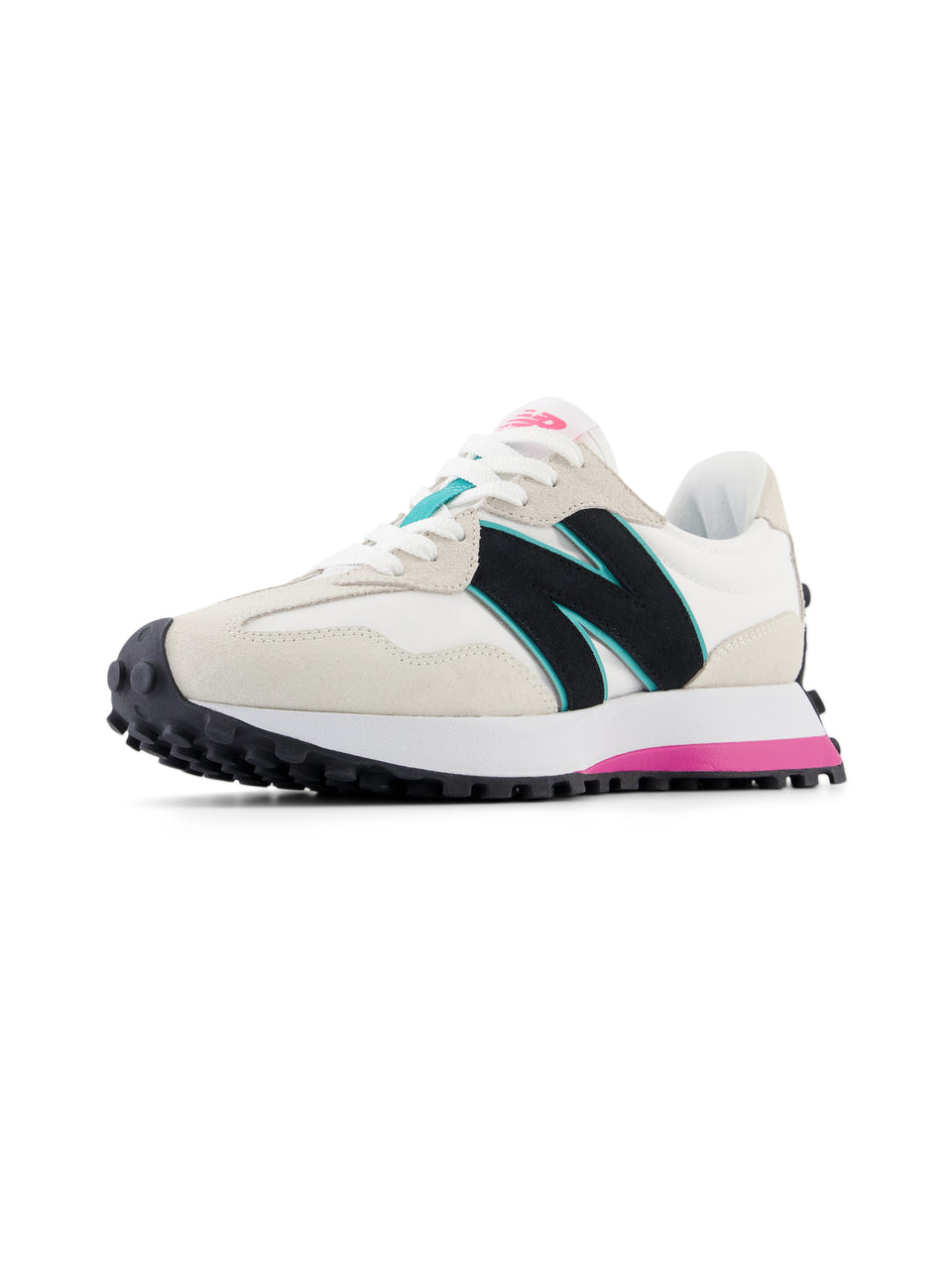 NEW BALANCE Sneakers Retrò 327 Bianco/Cielo/Rosa Offerte stagionali