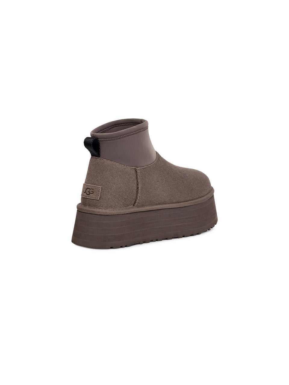 UGG Stivaletti con Plateau Classic Mini Dipper Grigio Offerte speciali