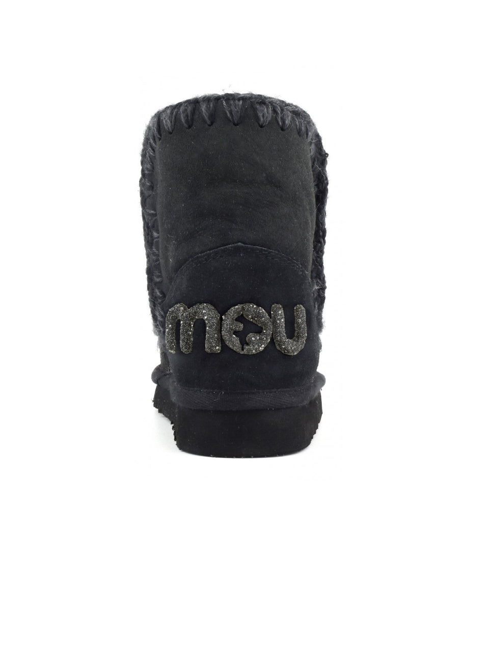 MOU Stivaletto con Logo Glietter Nero Offerta settimanale