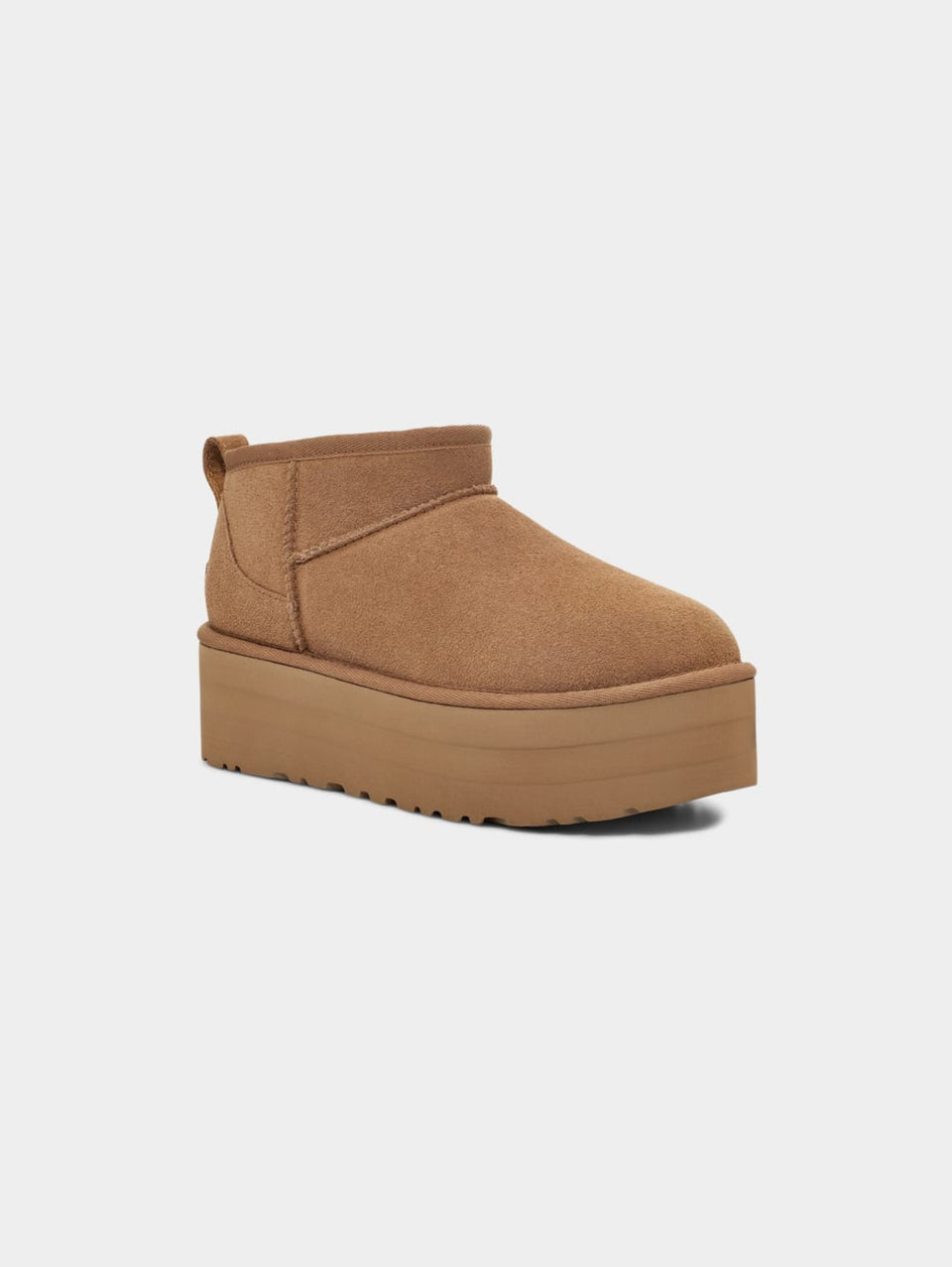 UGG Stivaletti con Plateau Ultra Mini Platform Castagna Ritorno libero