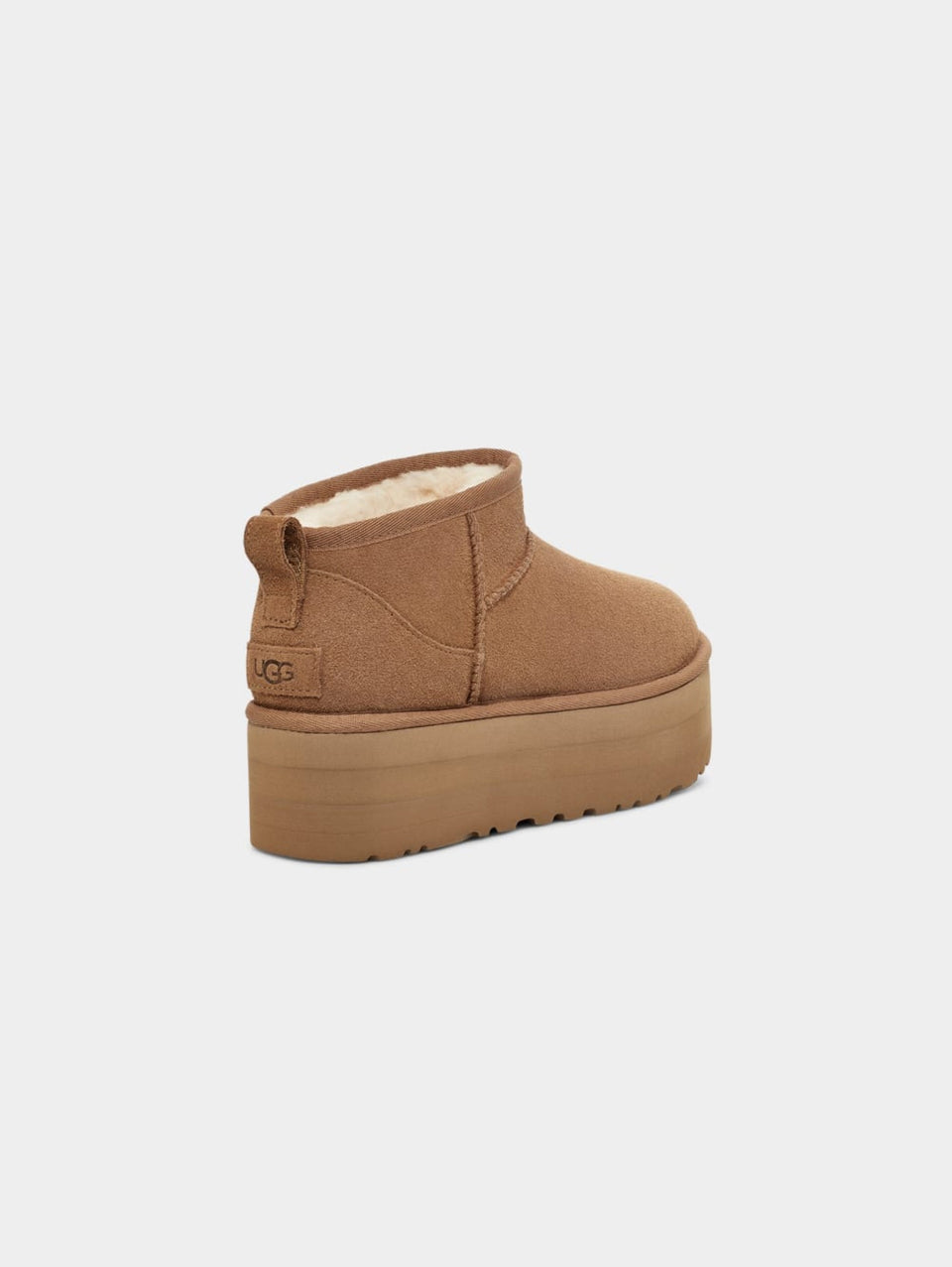 UGG Stivaletti con Plateau Ultra Mini Platform Castagna Ritorno libero