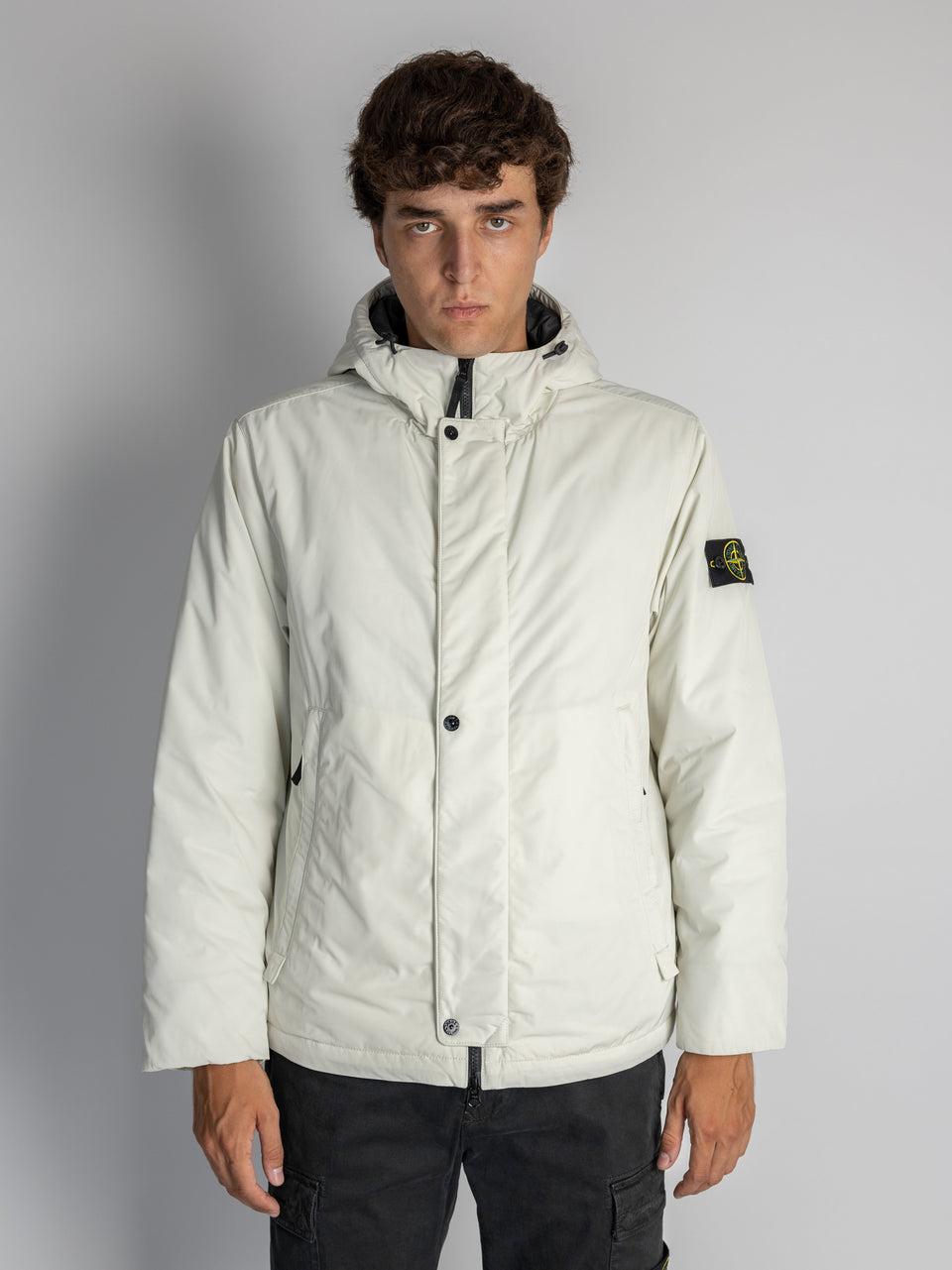 STONE ISLAND Piumino in Micro Twill con Imbottitura Stucco 50% di sconto per tempo limitato