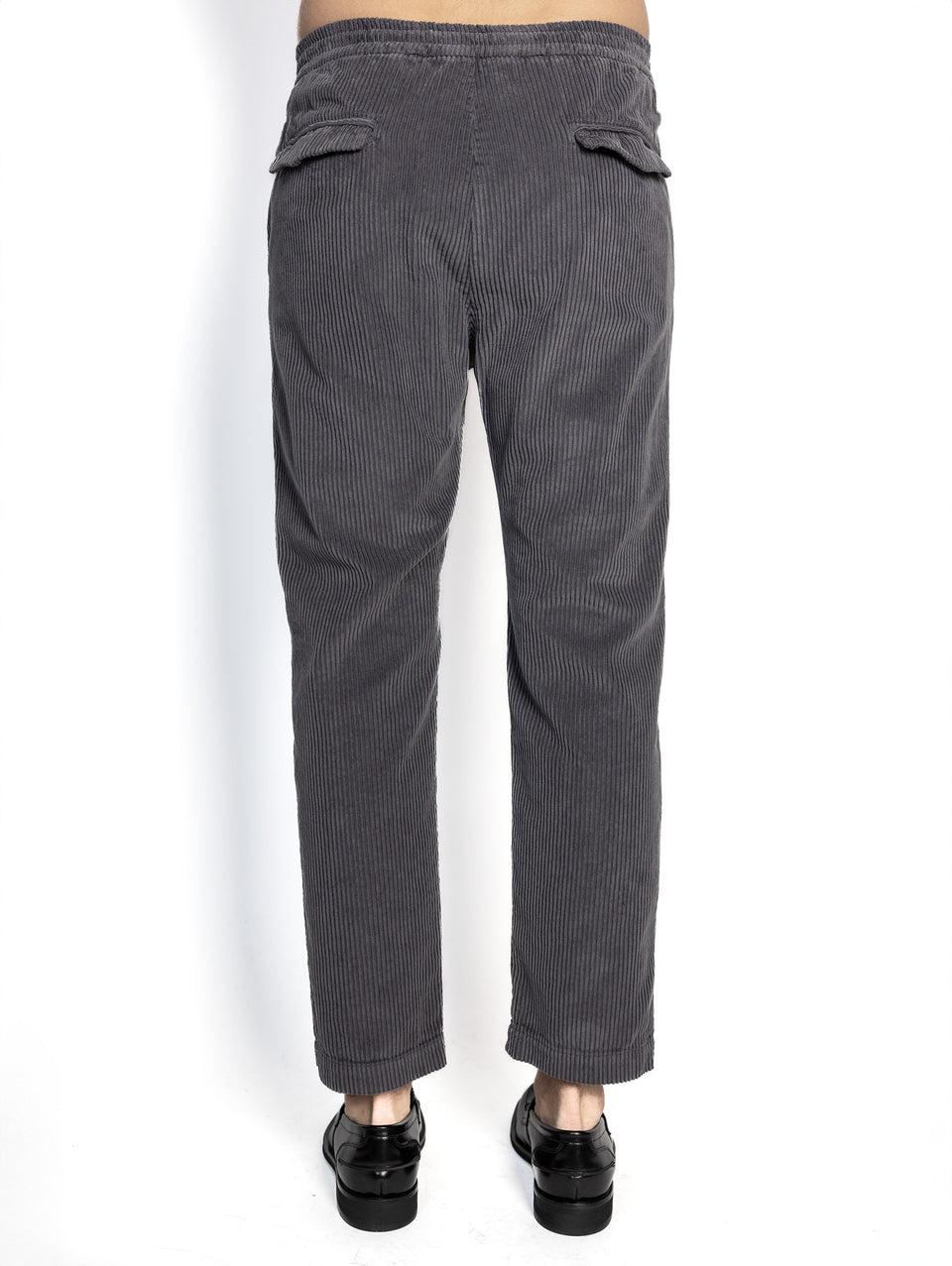 BARENA VENEZIA Pantaloni Jogger in Velluto Malva Nuovo