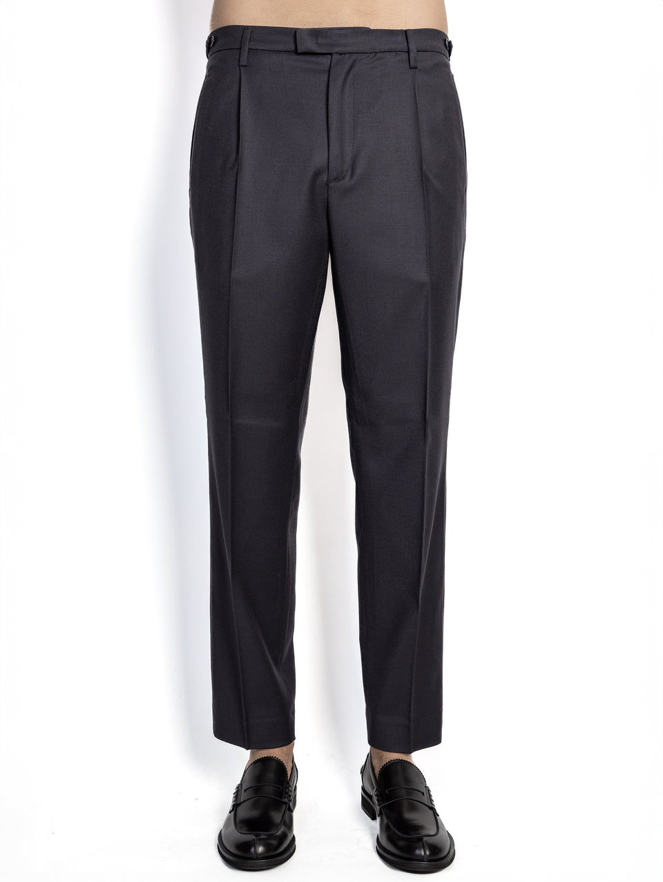 BARENA VENEZIA Pantaloni in Flanella con Pinces Mirto Qualità