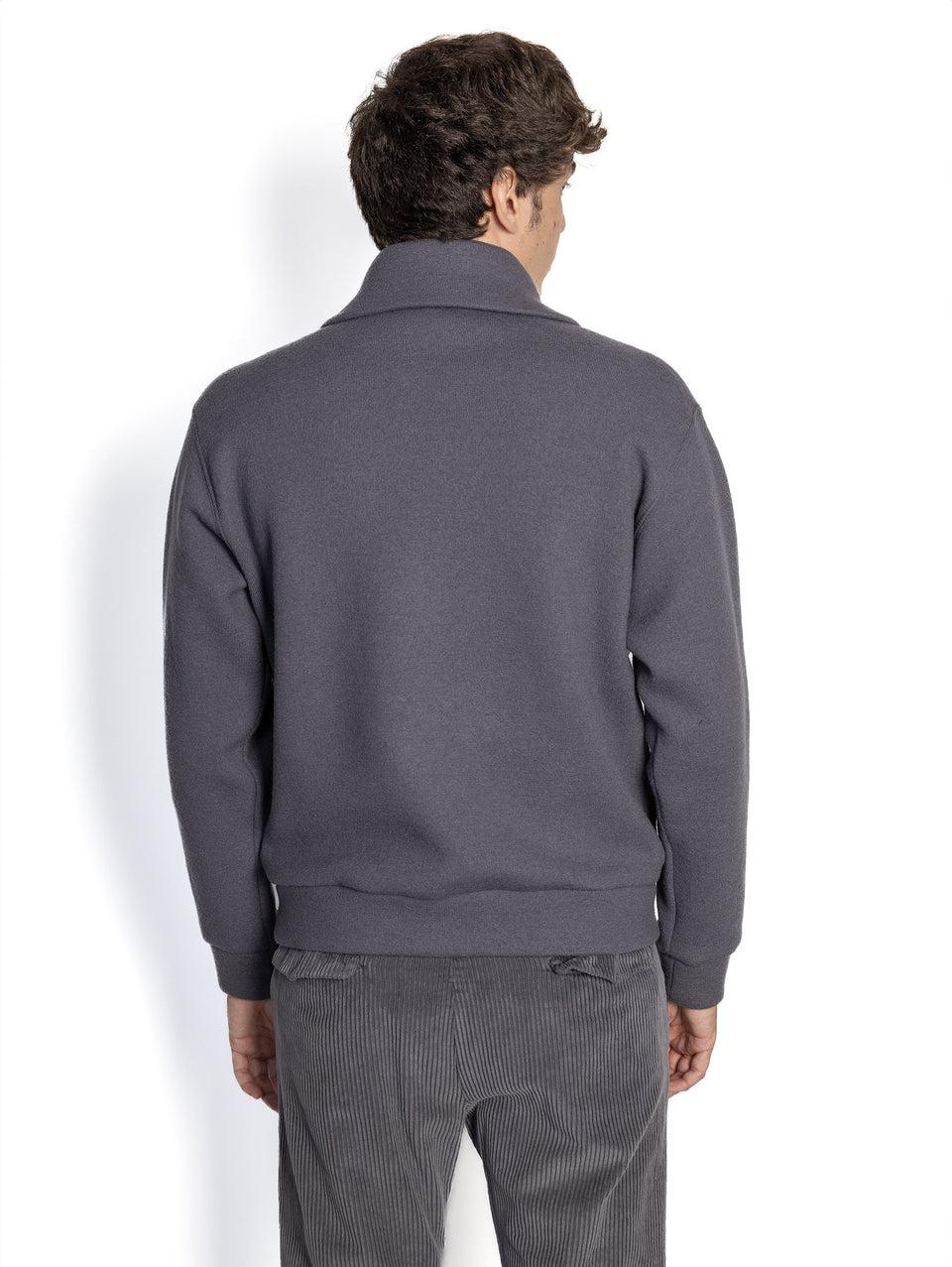 BARENA VENEZIA Bomber in Maglia di Lana Malva Promozione