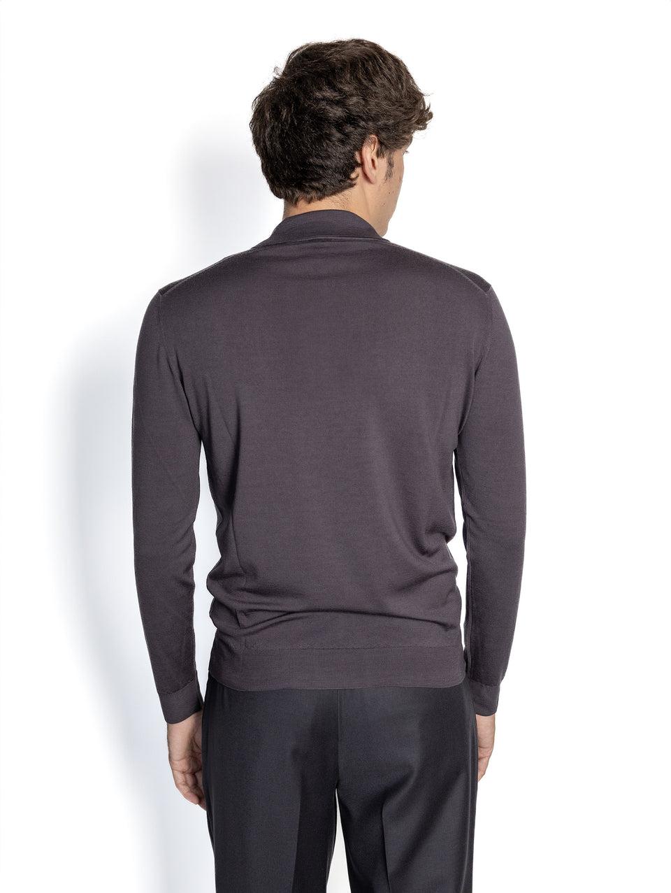 BARENA VENEZIA Polo in Maglia Malva Soddisfazione Garantita