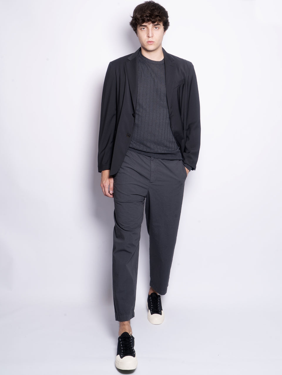 BARENA VENEZIA Giacca Borgo in Fresco Lana Piombo Shopping Online