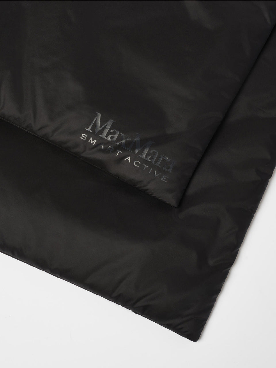 MAX MARA LEISURE Stola in Nylon con Imbottitura Luxepad Nero Moda
