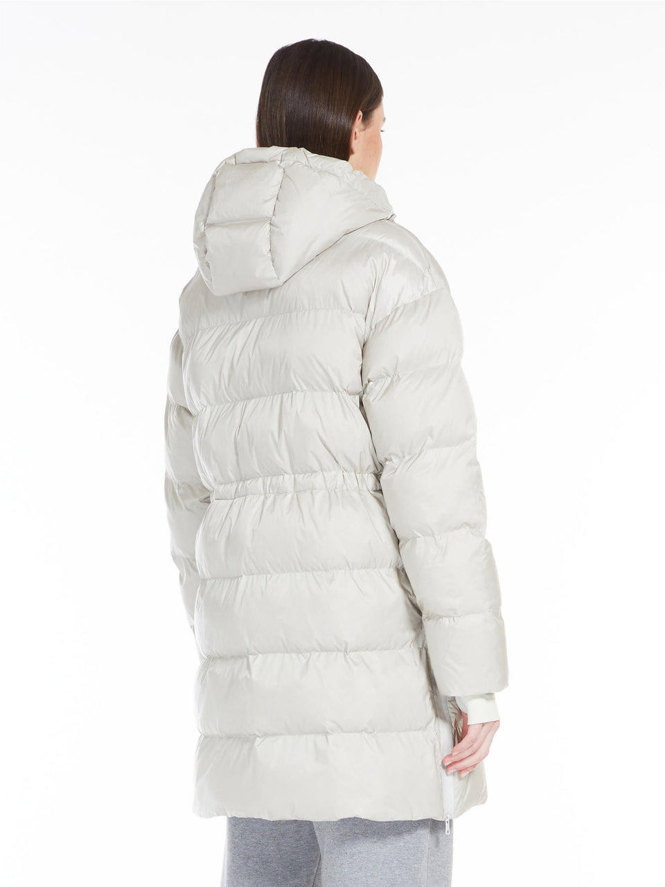 MAX MARA LEISURE Piumino in Tela di Nylon con Imbottitura in Luxepad Ghiaccio Prezzo di fabbrica